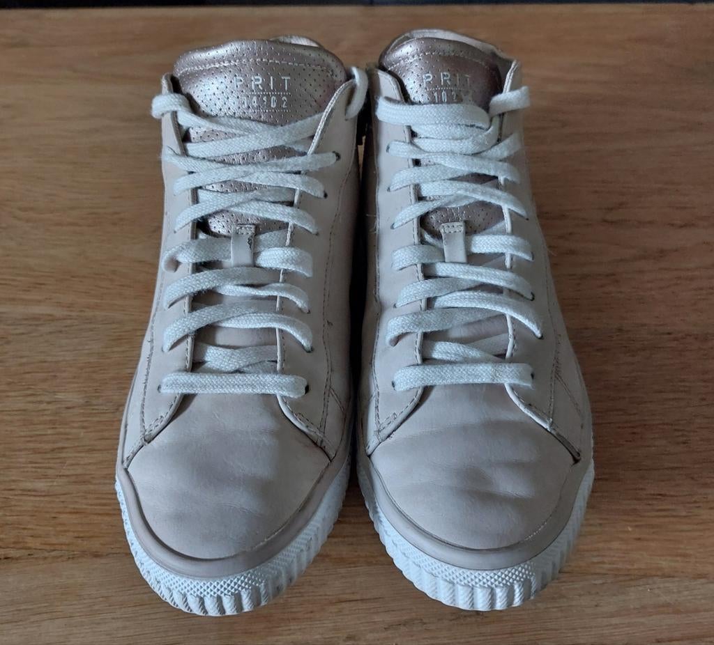 Esprit sneakers - Maat 39, Ophalen, Beige, Sneakers of Gympen, Gedragen