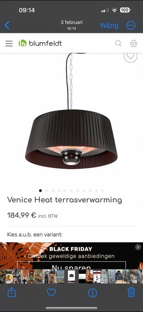 Lamp met verwamings functie nieuw in doos, Ophalen of Verzenden, Zo goed als nieuw
