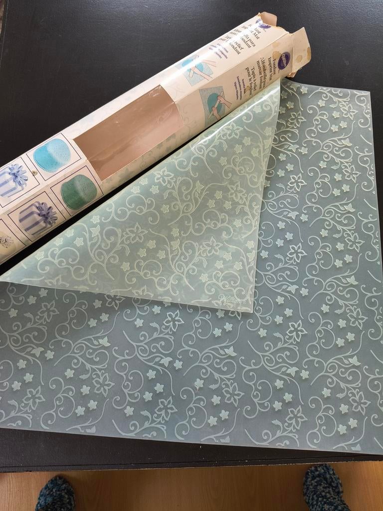 Wilton fondant imprint mat 50.8x50.8 cm, Ophalen, Zo goed als nieuw