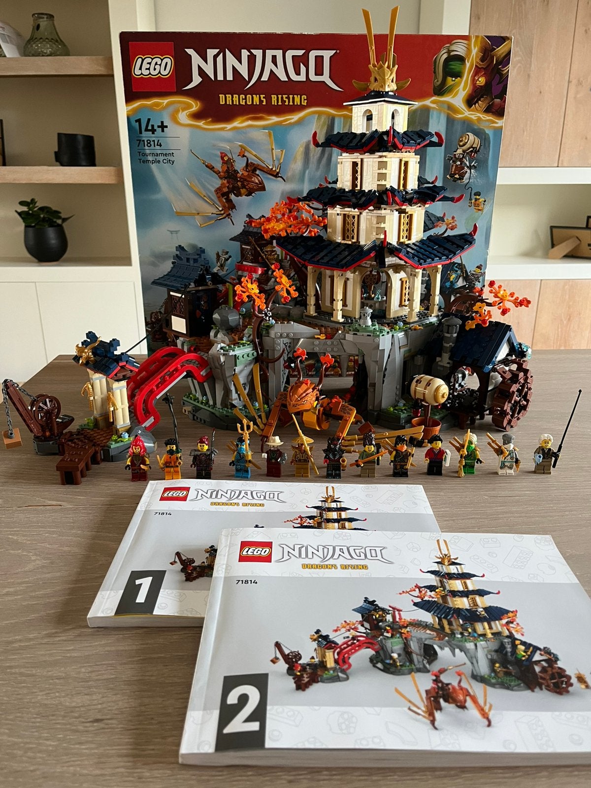 LEGO 71814 Ninjago Tournament Temple City, Ophalen of Verzenden, Zo goed als nieuw