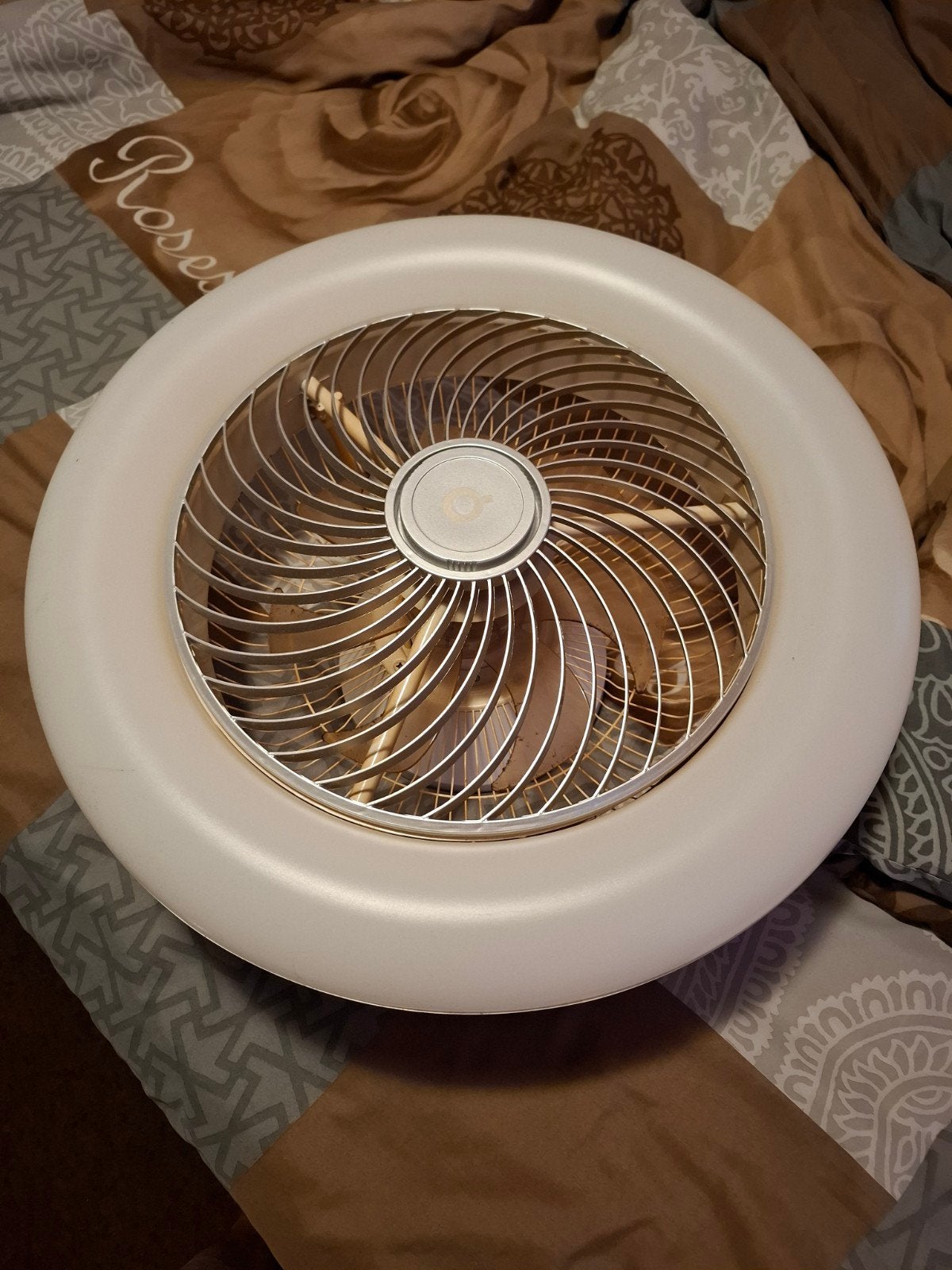 Plafondventilator met afstandsbediening - Zo goed als nieuw, Witgoed en Apparatuur, Ventilatoren, Ophalen, Ventilator met afstandsbediening