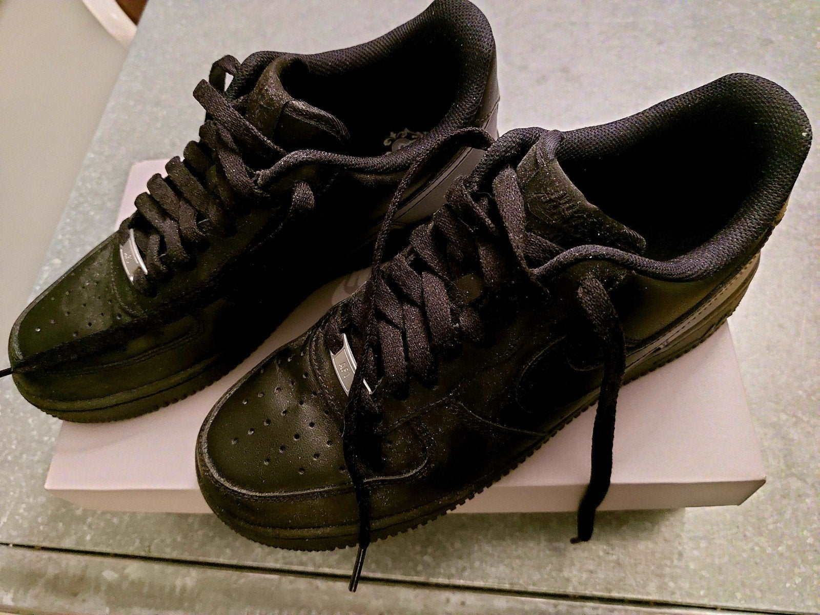 Nike air force 1 maat 41 zwart, Verzenden, Zwart, Nieuw, Nike Air Force