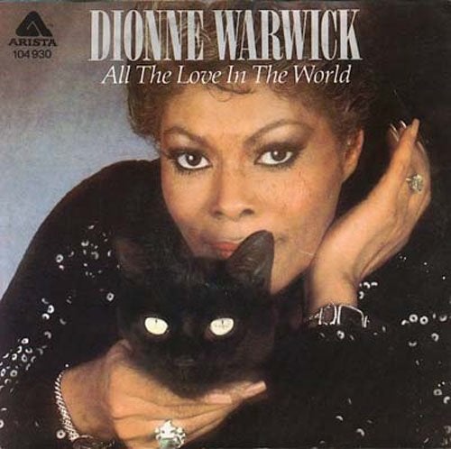 DIONNE WARWICK - All the love in the world (ps) 7", Ophalen of Verzenden, Zo goed als nieuw, 7 inch, Pop