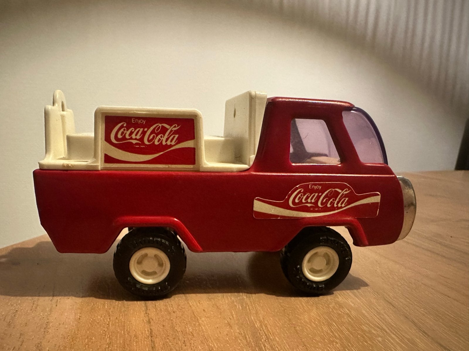 Vintage Coca-Cola Speelgoed Vrachtwagen, Ophalen of Verzenden, Gebruikt
