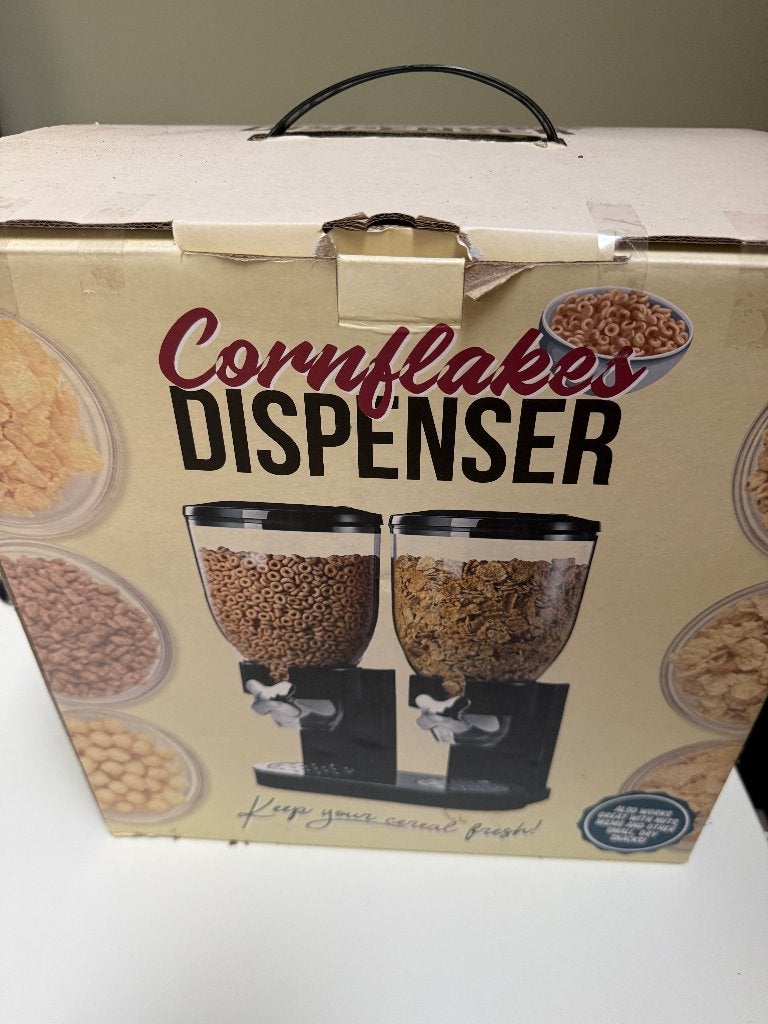 cornflakes dispenser nieuw in de doos, Voorraadpot, Ophalen of Verzenden, Nieuw, Kunststof