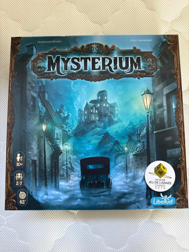Mysterium bordspel, Een of twee spelers, Ophalen of Verzenden, Gebruikt