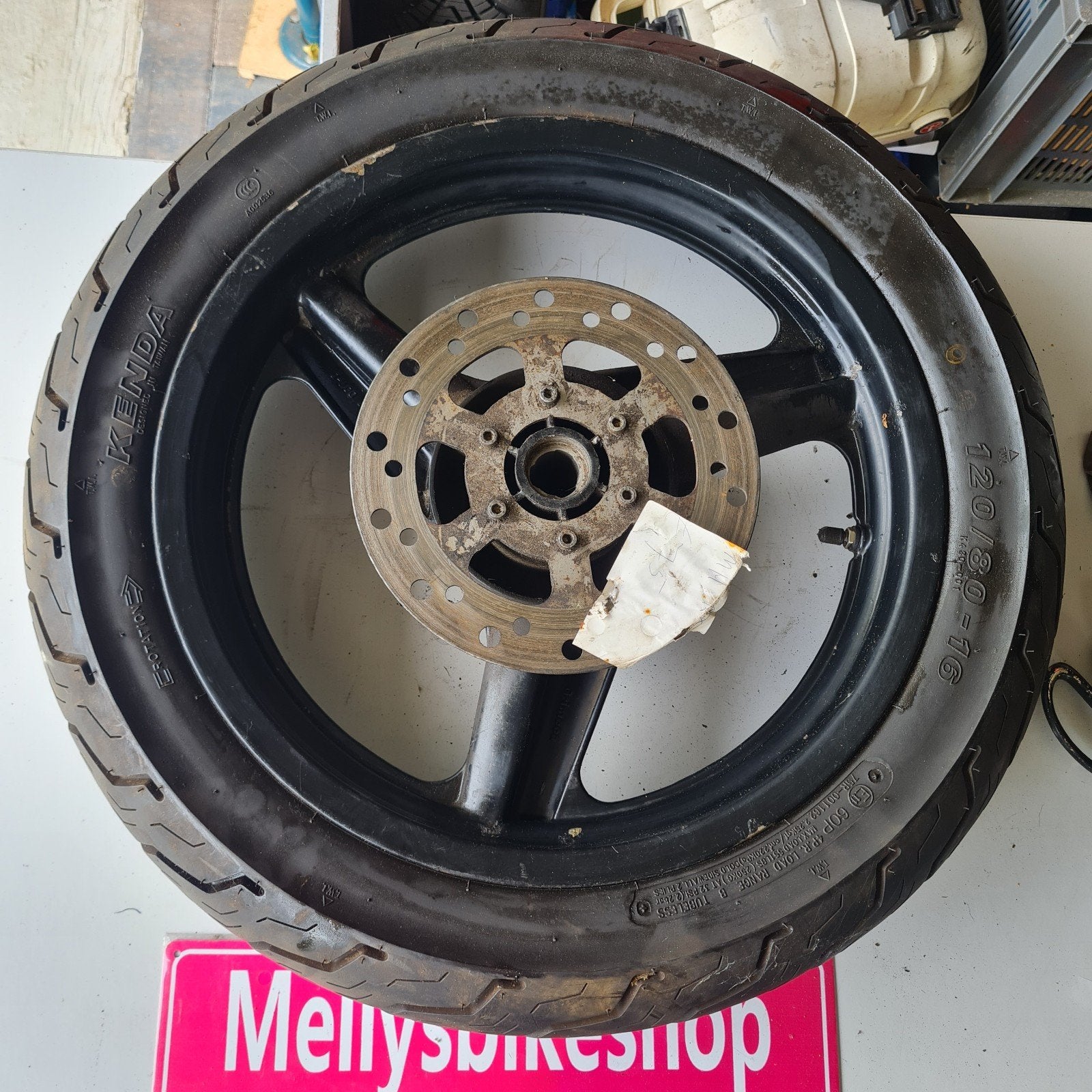 Motorhispania Rx50 achterwiel achtervelg met knappe band, Ophalen of Verzenden, Motorhispania, Info@motorhispania.es, Spanje
