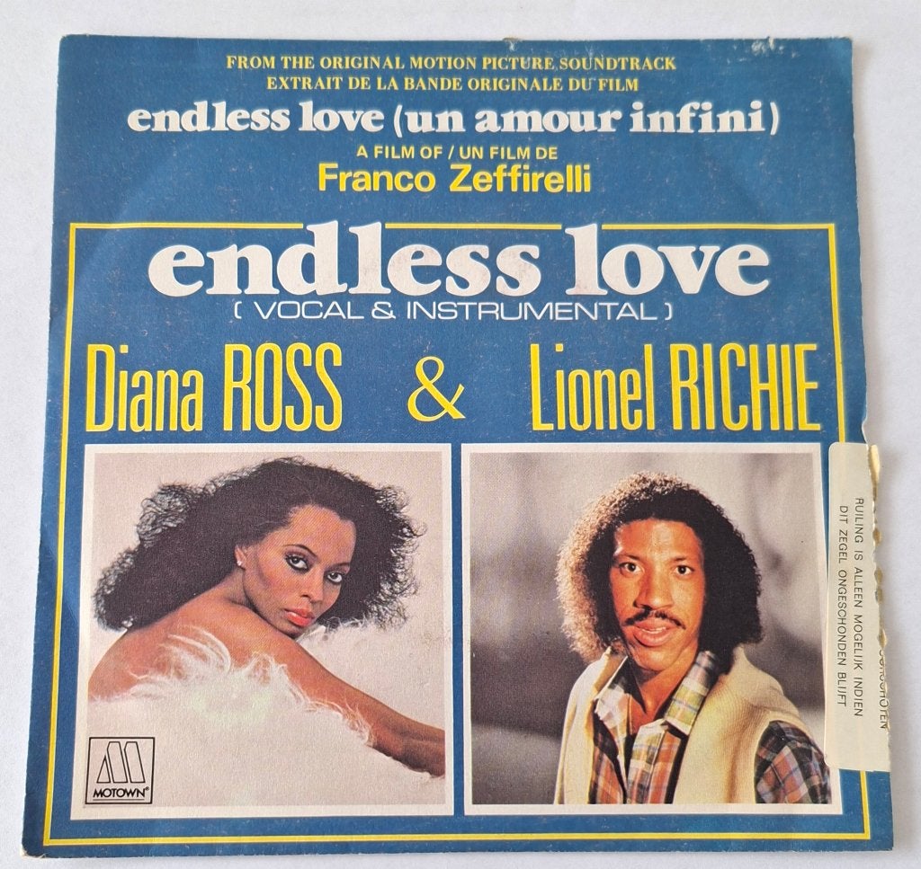 Diana Ross & Lionel Richie - Endless love, Gebruikt, Ophalen of Verzenden, Pop, Overige typen