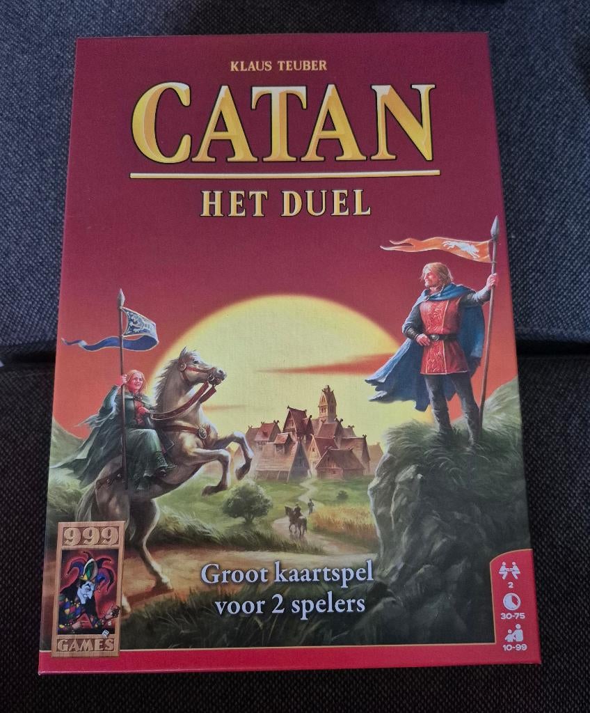 Catan het duel, kaartspel, Hobby en Vrije tijd, Gezelschapsspellen | Kaartspellen, Ophalen, Zo goed als nieuw