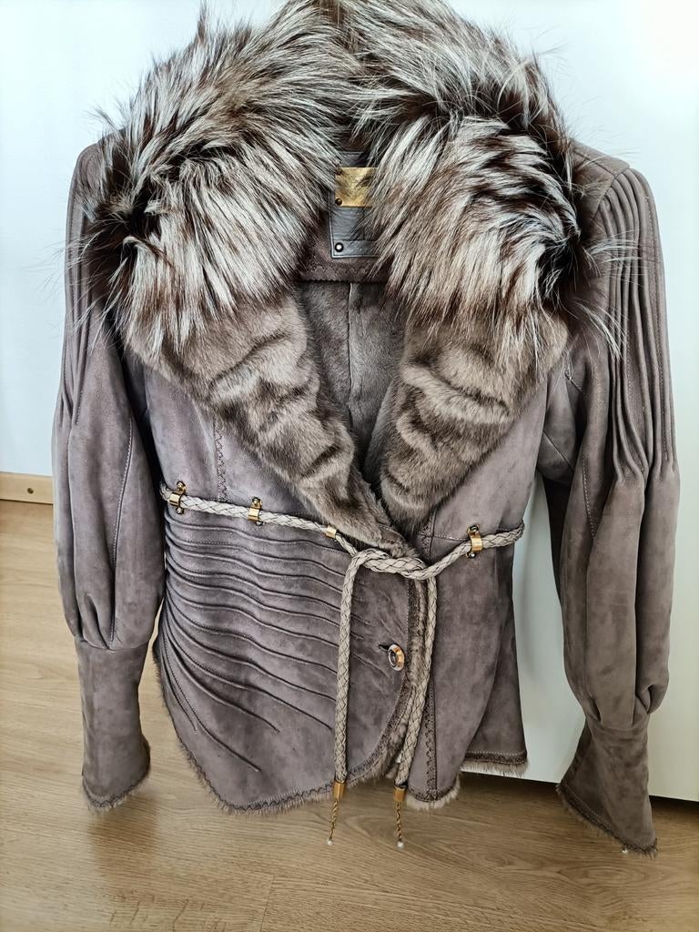 unieke prachtige jas van Giorgio Rotti maat 42, Kleding | Dames, Jassen | Winter, Ophalen, Zo goed als nieuw, Maat 42/44 (L)