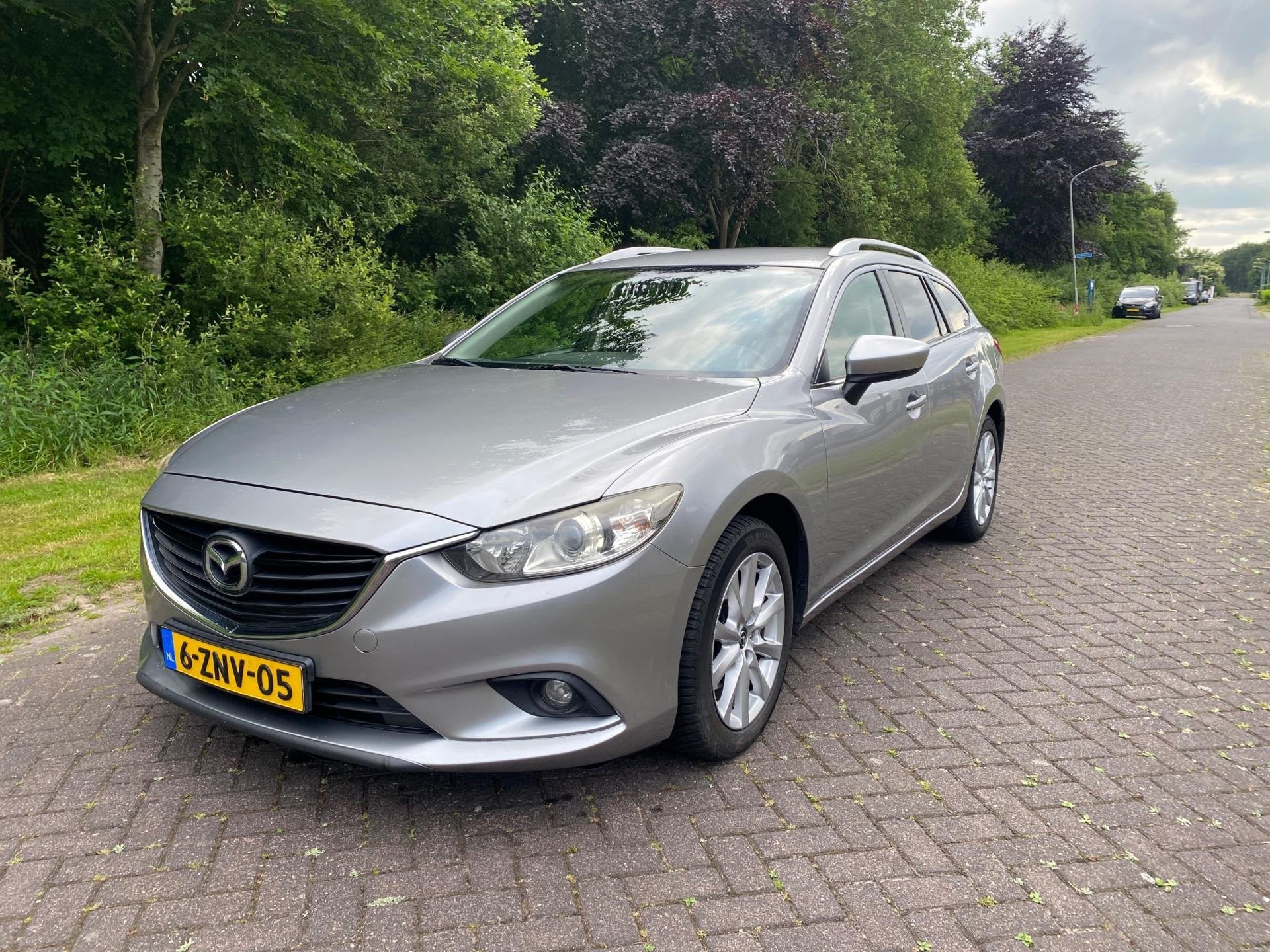 Mazda 6 Sportbreak 2.2D Skylease | Airco | NAP, Auto's, Voorwielaandrijving, Gebruikt, Euro 6, 4 cilinders