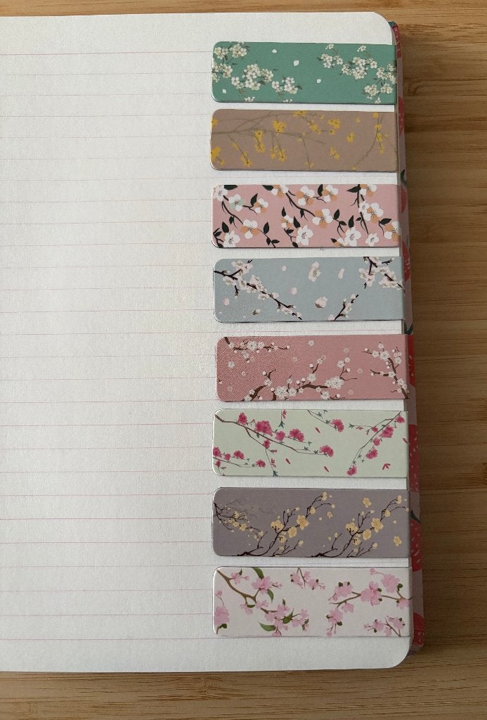 Magneetjes vrolijke bloemen zomer kleuren boekenleggers, Verzenden, Nieuw, Overige onderwerpen