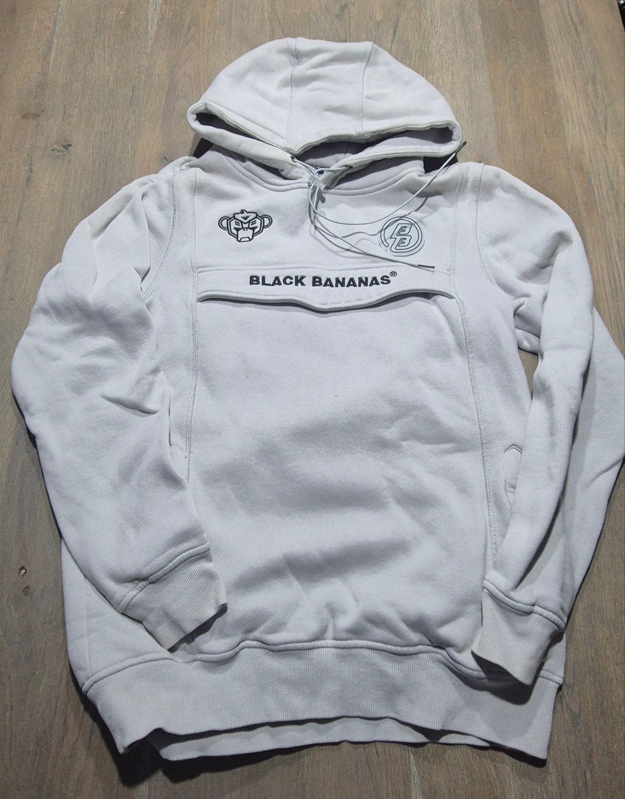 Black Bananas hoodie L, Maat 52/54 (L), Beige, Ophalen of Verzenden, Zo goed als nieuw