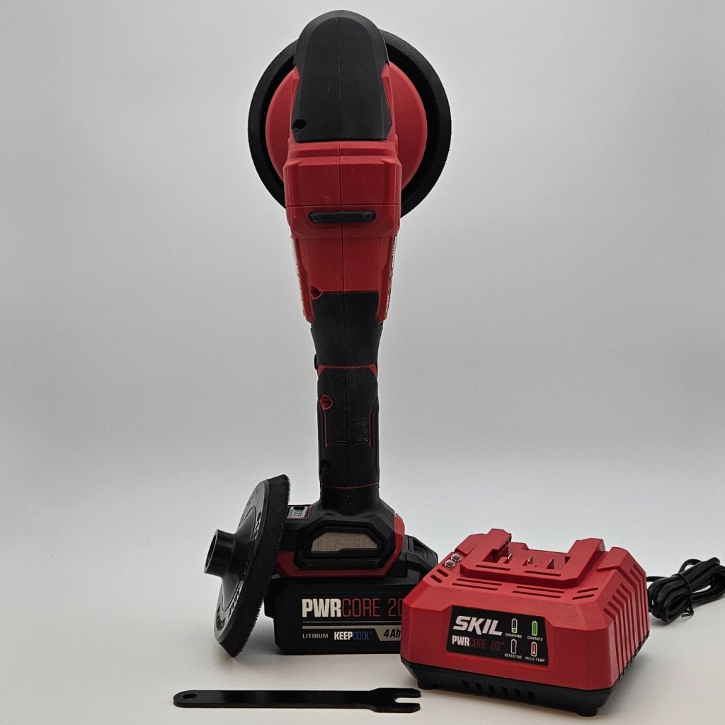SKIL SR1E3790 Excentrische Polijstmachine + 1x Accu en Lader, Skil, Zo goed als nieuw, Support@skil.com, 1000 Muirfield Drive, Suite 300, 
Schaumburg, IL 60173
USA