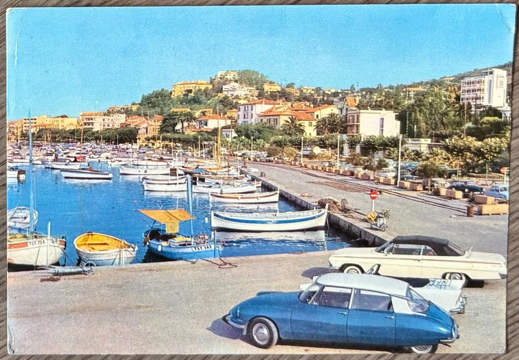 Auto's - Citroen DS - la Cote d'Azur - Frankrijk - 1965, Verzenden, 1960 tot 1980, Gelopen, Frankrijk