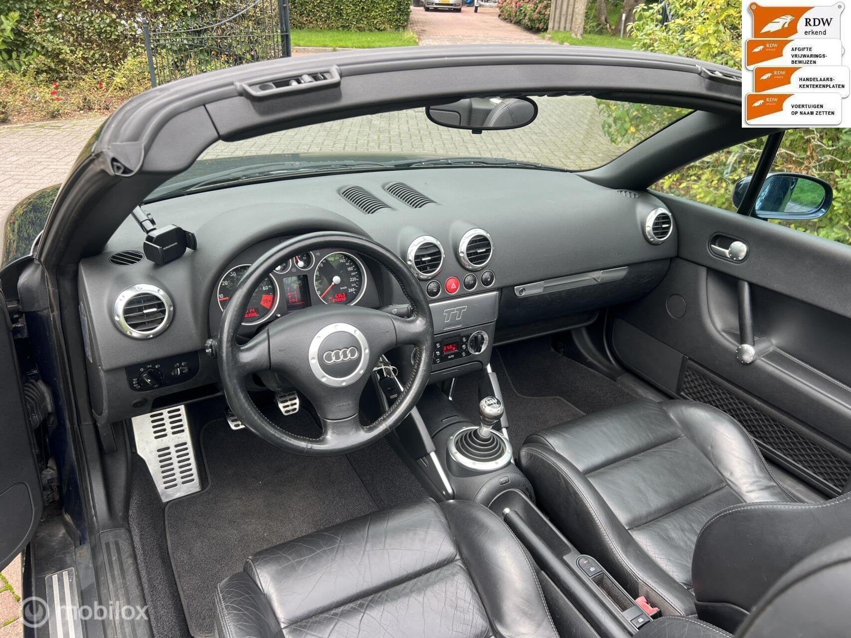 Nette sportieve Audi TT Roadster 1.8 5V Turbo/180pk bj 2005, Auto's, Voorwielaandrijving, TT, Gebruikt, 4 cilinders