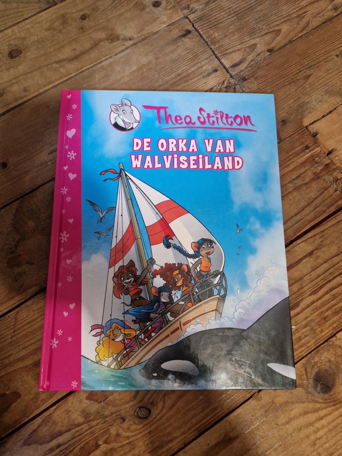 Stripboek Thea Stilton de orka van Walviseiland nieuw, Boeken, Ophalen of Verzenden, Nieuw, Fictie
