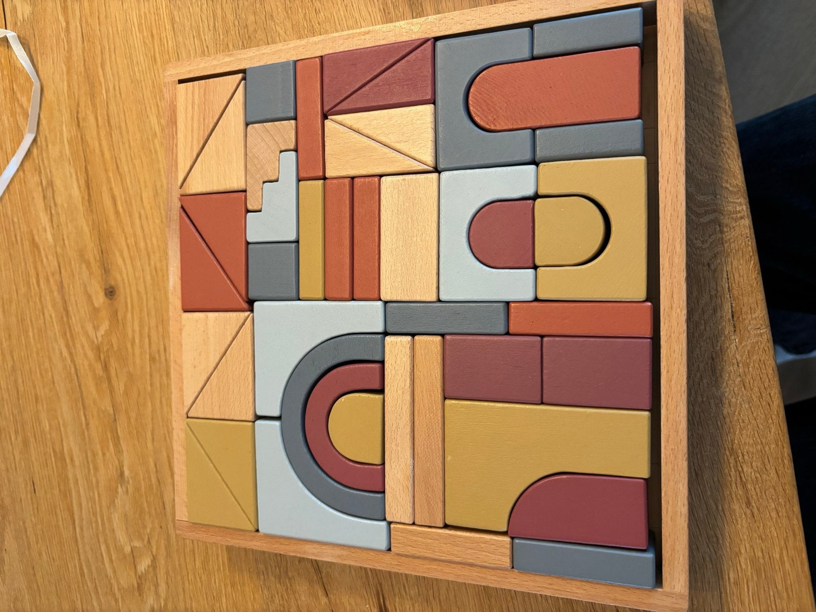 Little Dutch Houten Blokken Puzzel, Kinderen en Baby's, Ophalen, Zo goed als nieuw, Overige typen