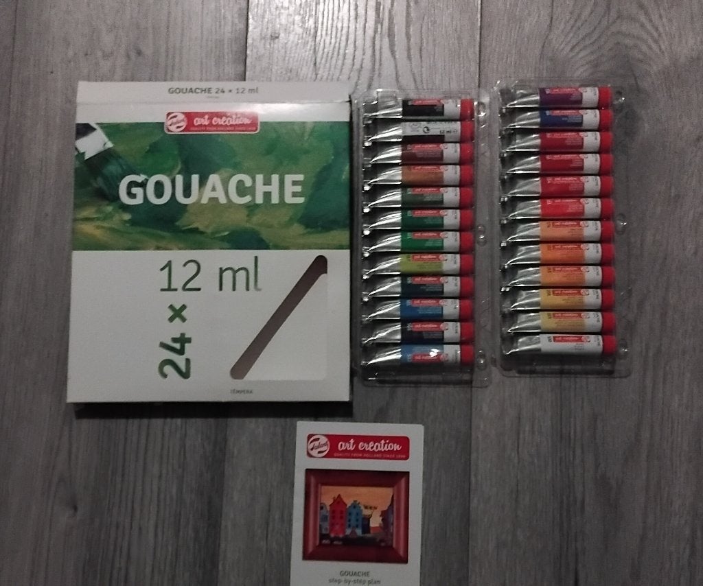 Gouache verf (onaangebroken), Hobby en Vrije tijd, Ophalen, Zo goed als nieuw, Overige typen