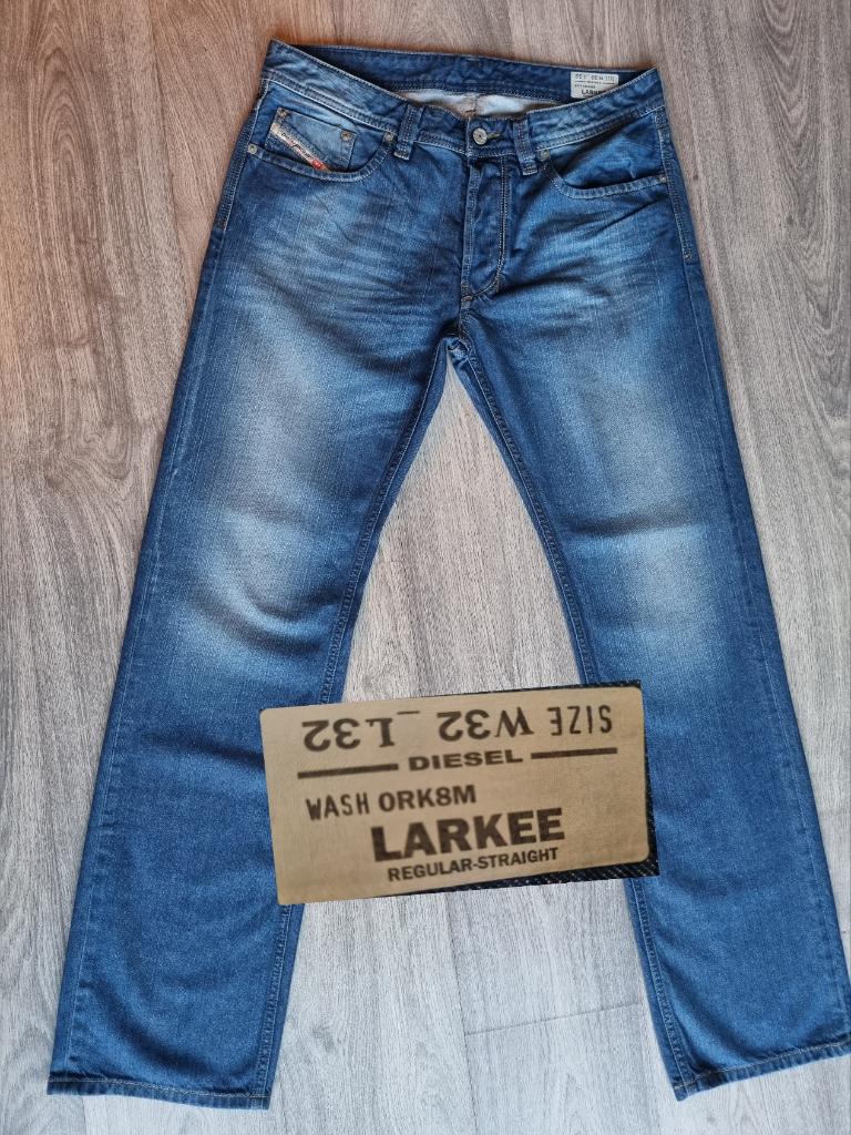 - NIEUWE - DIESEL LARKEE W32 L32 * 32x32 - straight - #D1513, Diesel, Blauw, Diesel, Nieuw