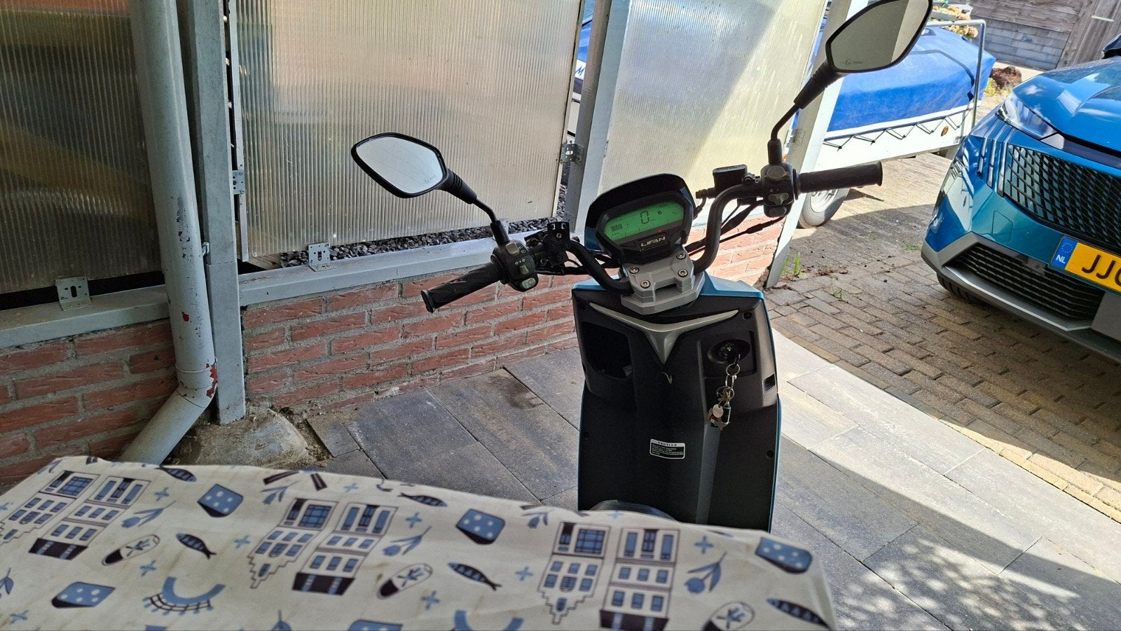 Elektrische scooter, Fietsen en Brommers, Snorfietsen en Snorscooters, Elektrisch, Zo goed als nieuw, Ophalen, Overige merken