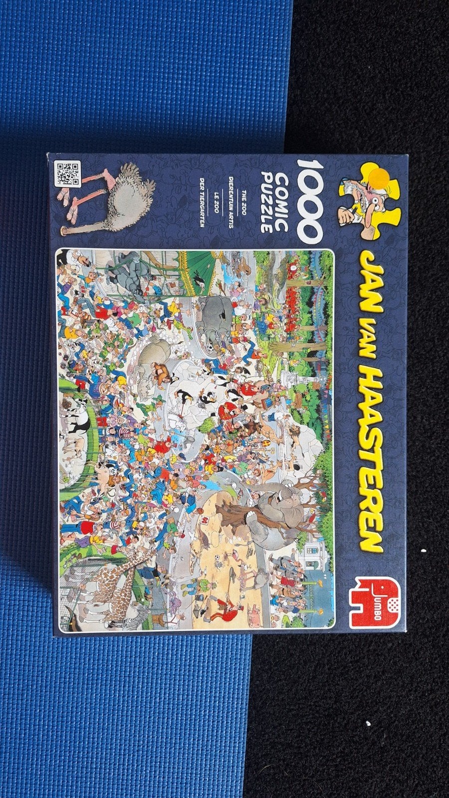 Jan van Haasteren De Dierentuin 1000 stukjes puzzel, Ophalen of Verzenden, 500 t/m 1500 stukjes, Zo goed als nieuw, Legpuzzel