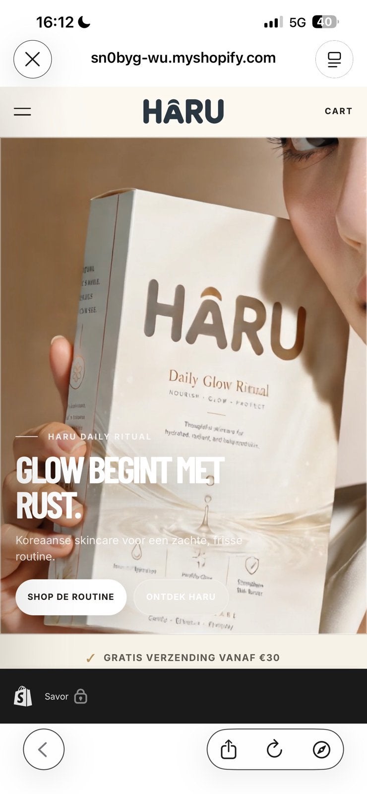Koreaanse cosmetica webshop te koop, 33 - 40 uur, Overige niveaus, Overige vormen