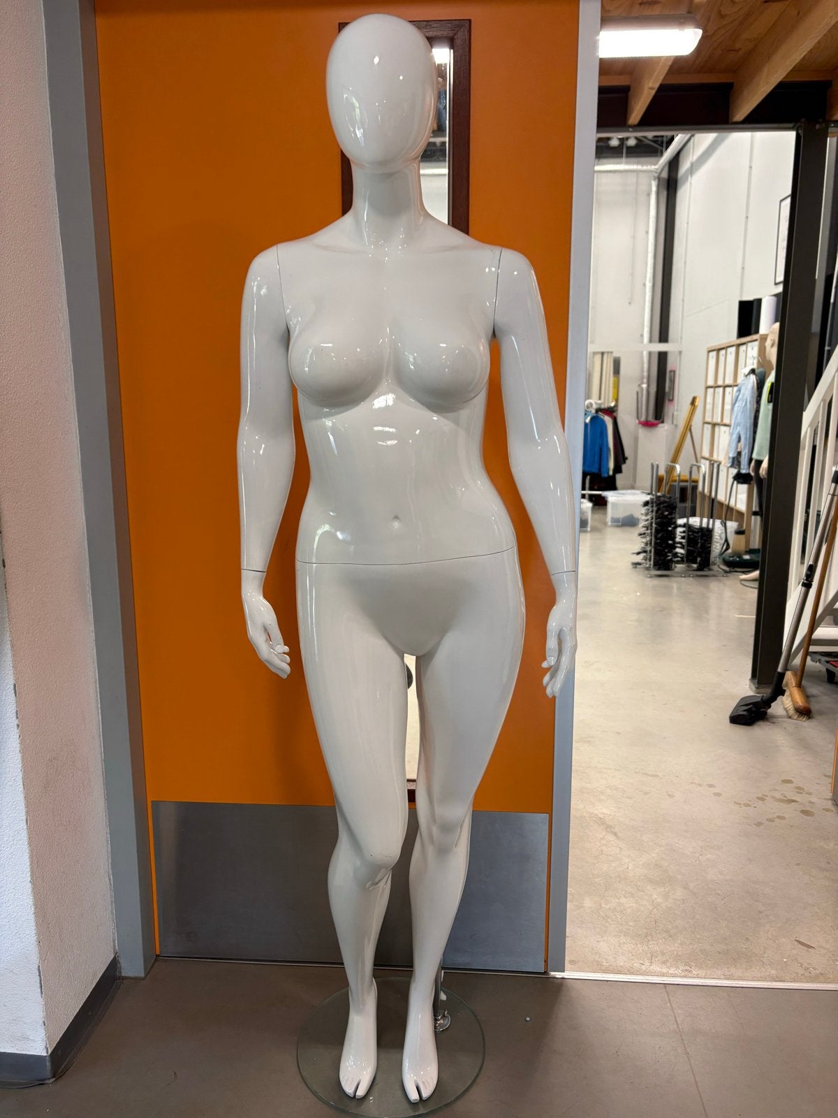 Witte paspop dames maat XL, Kleding | Dames, Ophalen, Zo goed als nieuw