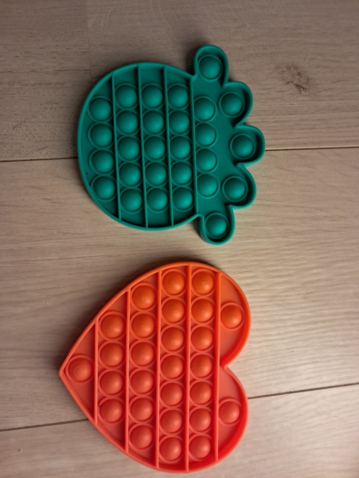 Pop-it Fidget Speelgoed - Hart en Bloem Vorm, Ophalen of Verzenden, Gebruikt