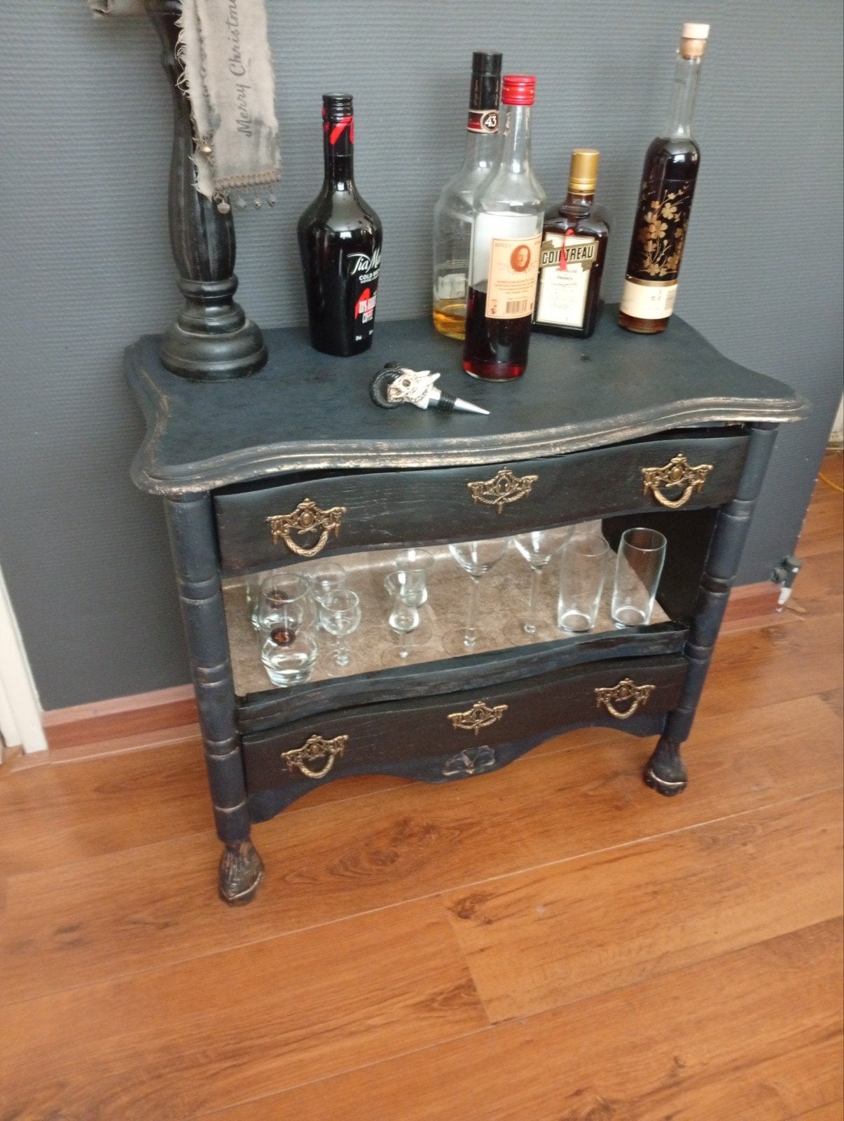 Antiek/brocante kastje., Huis en Inrichting, Ophalen, Gebruikt, 50 tot 100 cm, 25 tot 50 cm