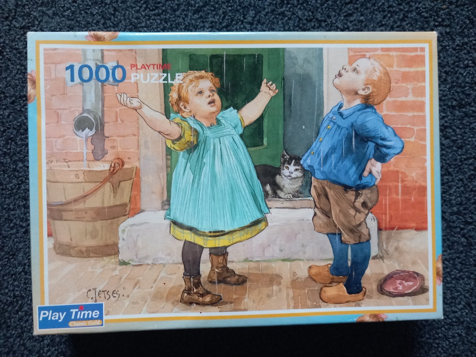 Legpuzzel 1000 stukjes, Ophalen of Verzenden, 500 t/m 1500 stukjes, Zo goed als nieuw, Legpuzzel