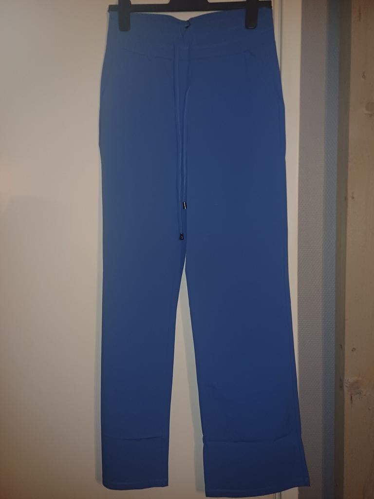 Mi Piace Travelbroek Straight Leg Light Jeans S, M, XXL, Maat 38/40 (M), Mi piace, Mi Piace, Blauw