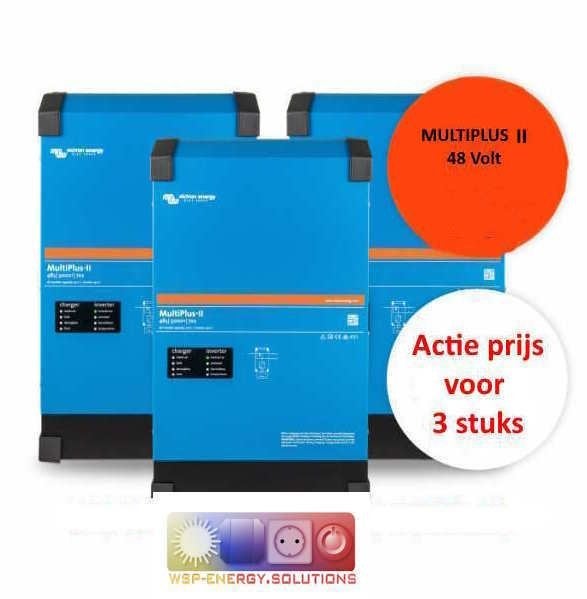 Victron MultiPlus-II 48/6k5/100-50 230V set van 3 stuks