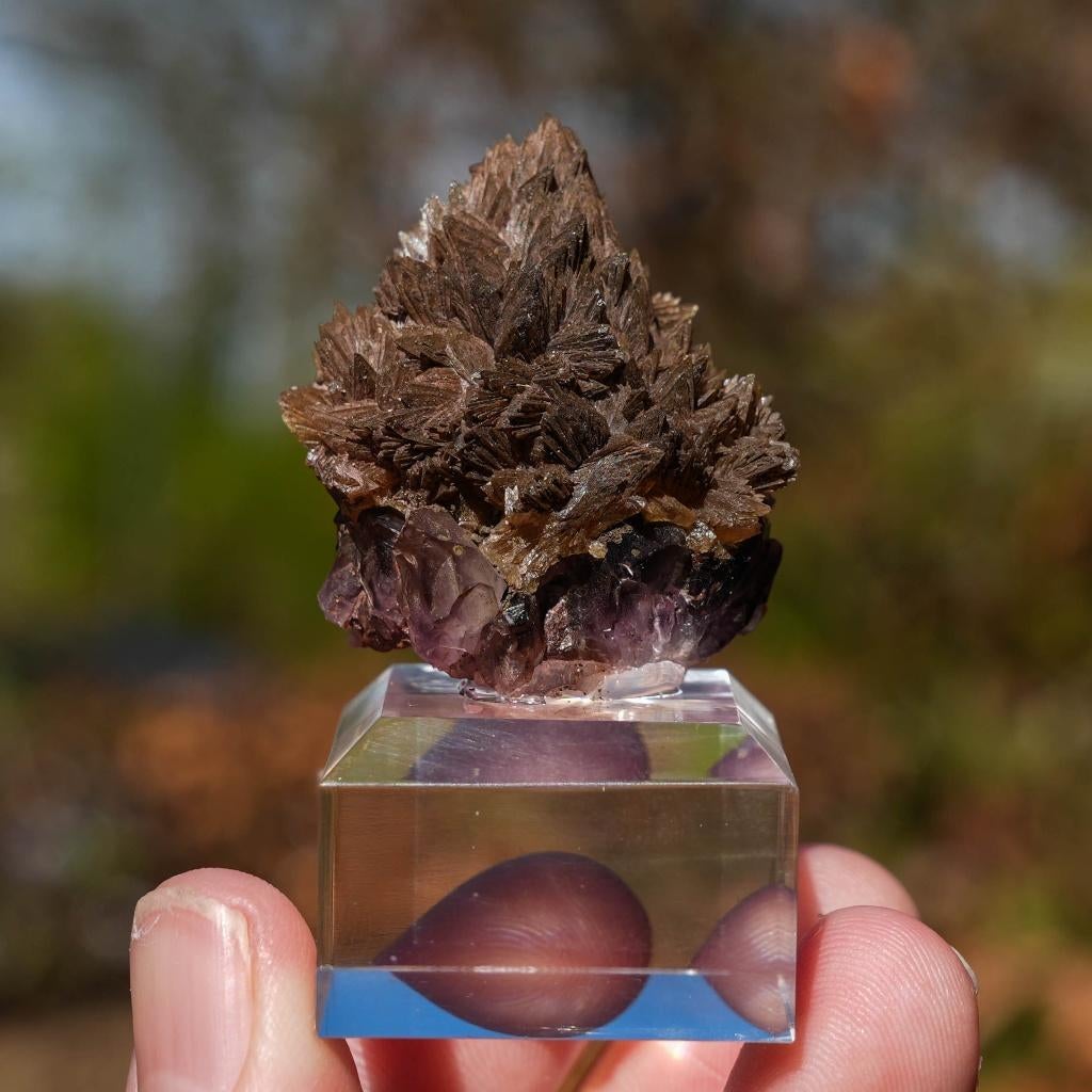 Calciet uit Juchem, Duitsland, Ophalen of Verzenden, Mineraal