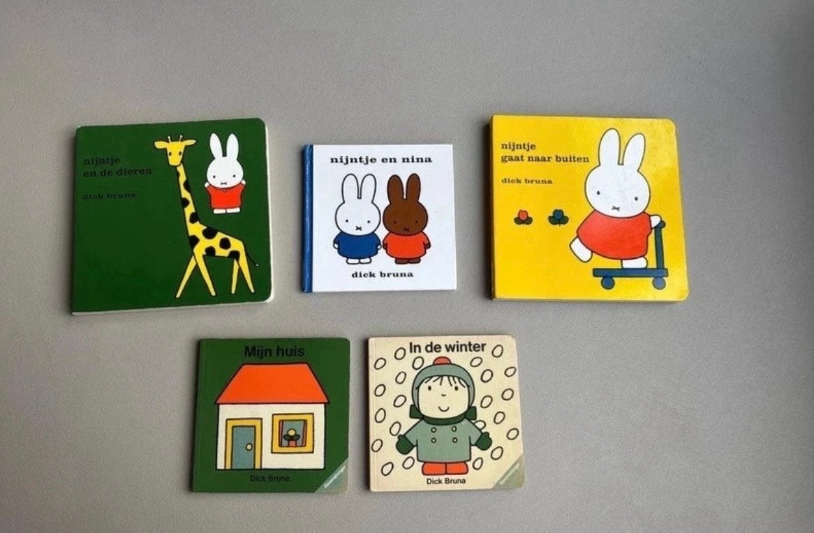5 Nijntje boekjes van Dick Bruna, Boeken, Ophalen of Verzenden, Gelezen