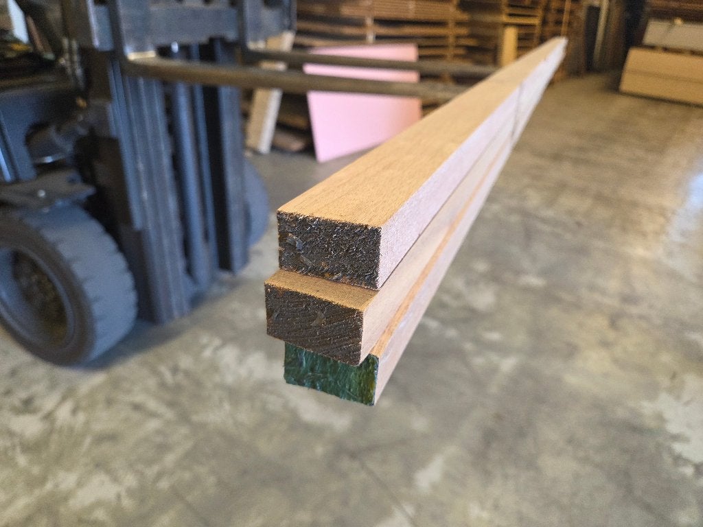 3 Meranti latten - geschaafd 2.8x4.5 cm - nr: HP364, Ophalen, Nieuw, 250 cm of meer, Planken