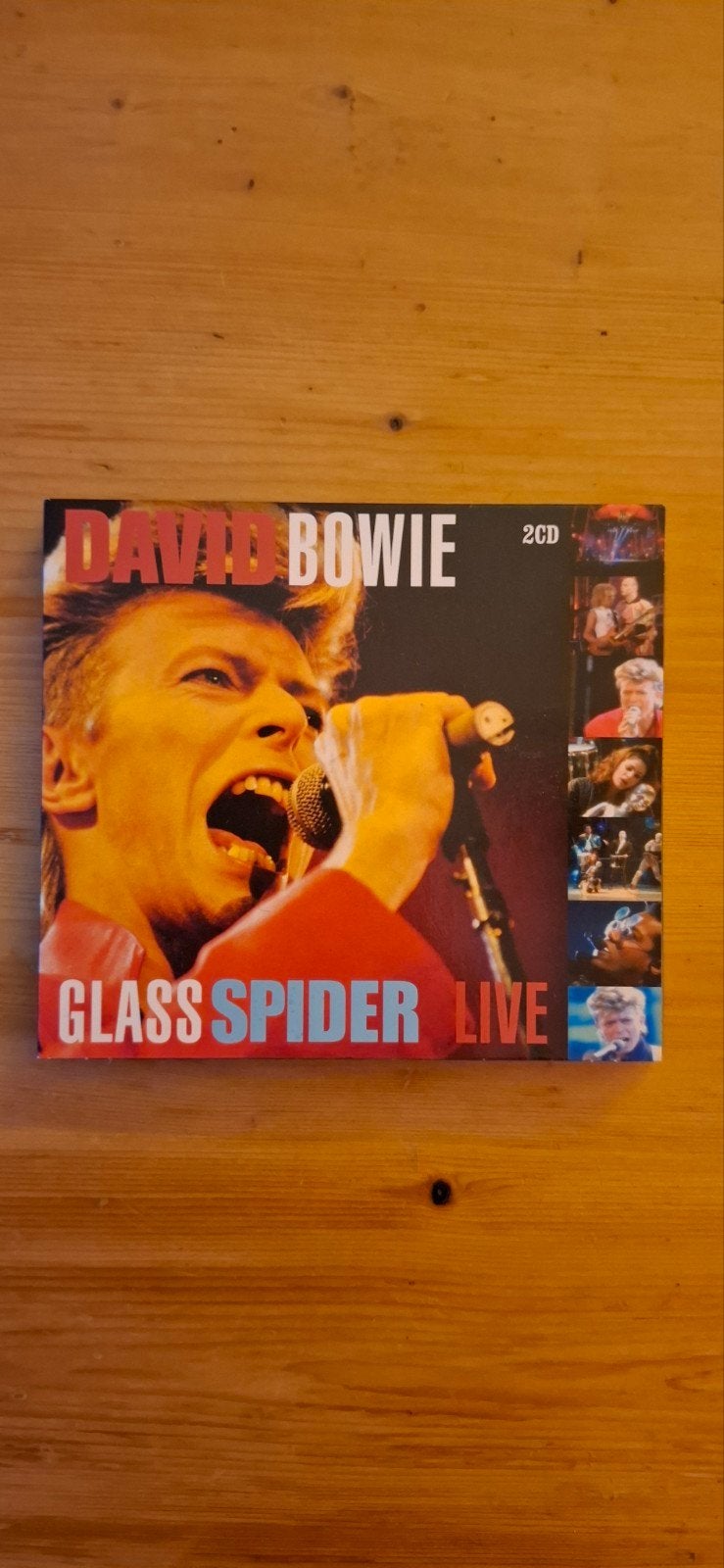 David Bowie - Glass Spider Live (Bootleg Live CD), Ophalen of Verzenden, Gebruikt