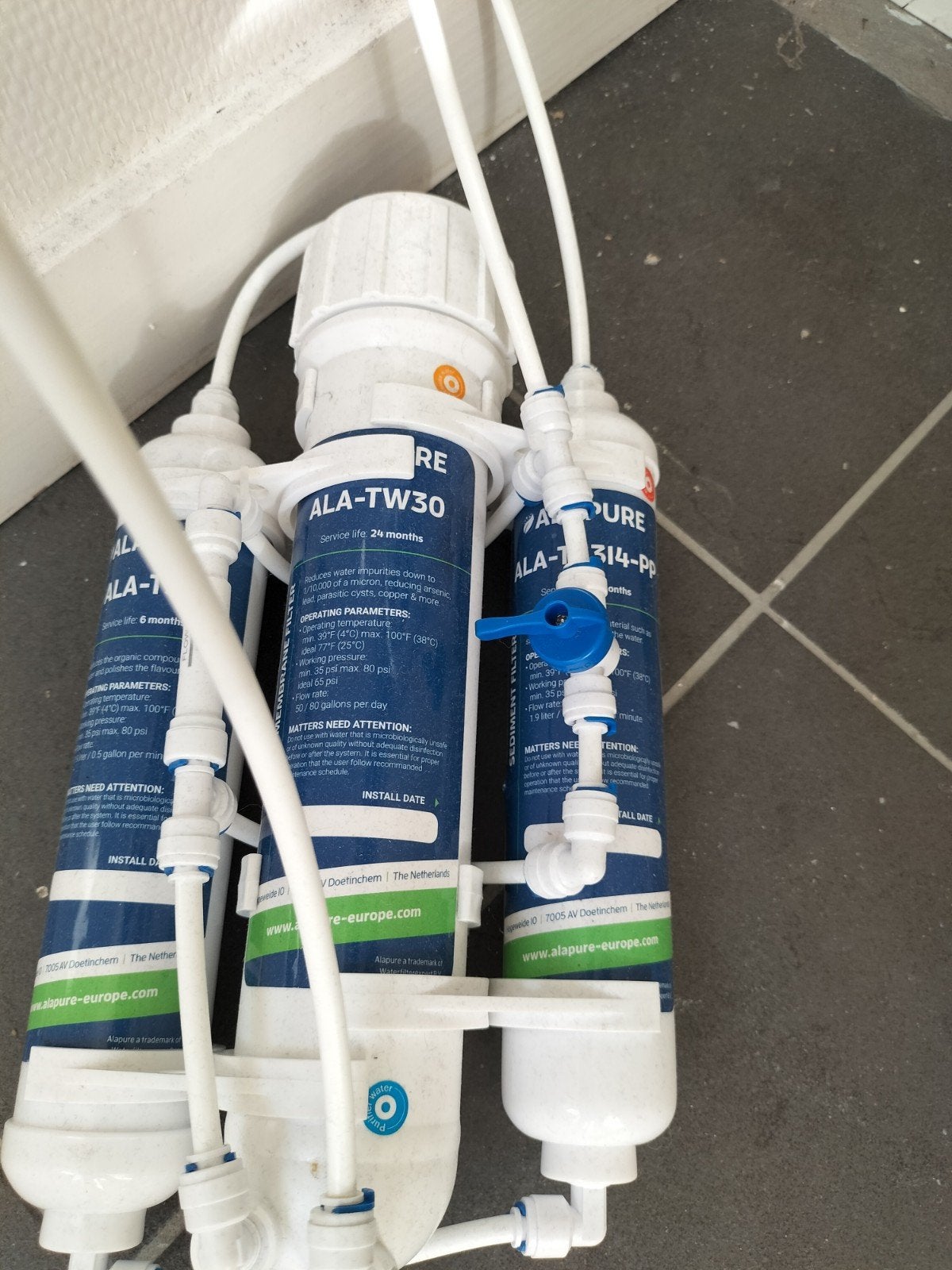 Osmose systeem 190 liter pd, Ophalen of Verzenden, Zo goed als nieuw, Leeg aquarium