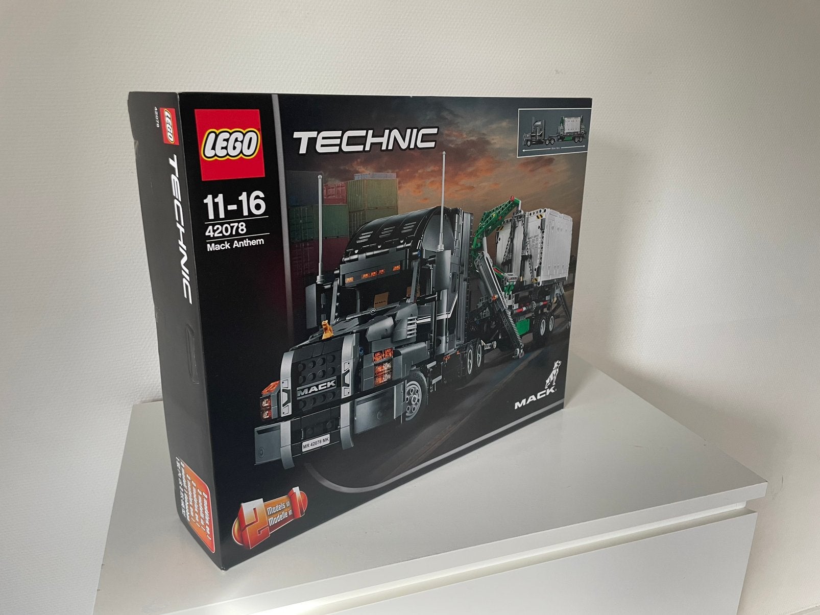 Lego Technic 42078 (nieuw) - Mack Anthem, Nieuw, Ophalen of Verzenden, Technic, Complete set