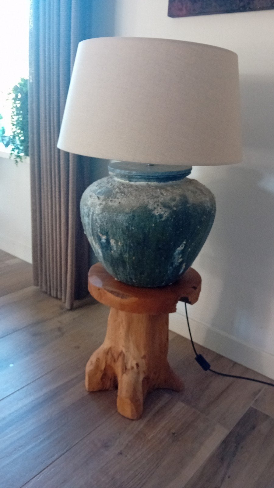 kruiklamp, Ophalen of Verzenden, Zo goed als nieuw, Rechthoekig