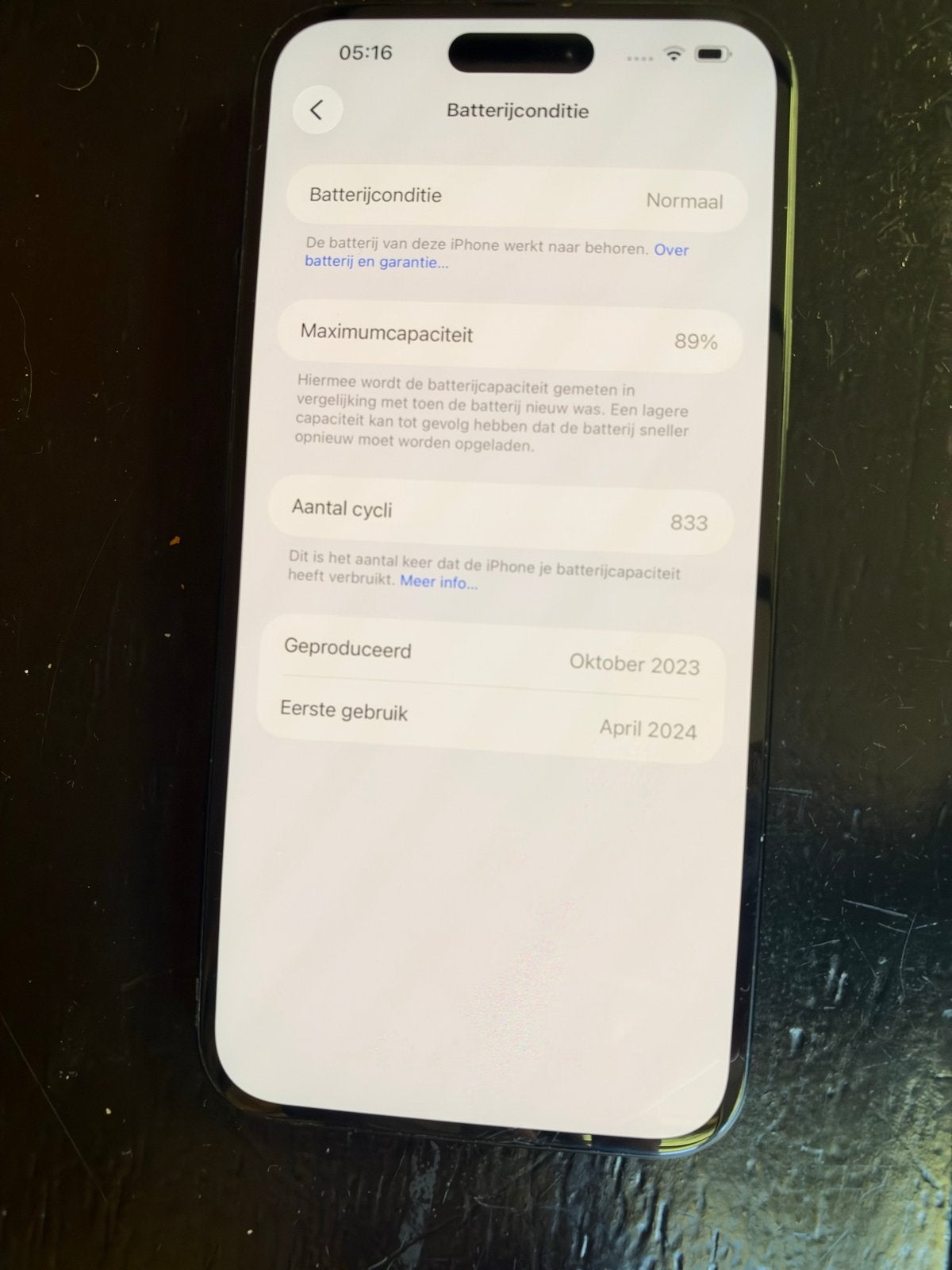 iPhone 15 Plus Zwart - 89% batterij + hoesje & 3x screenprot