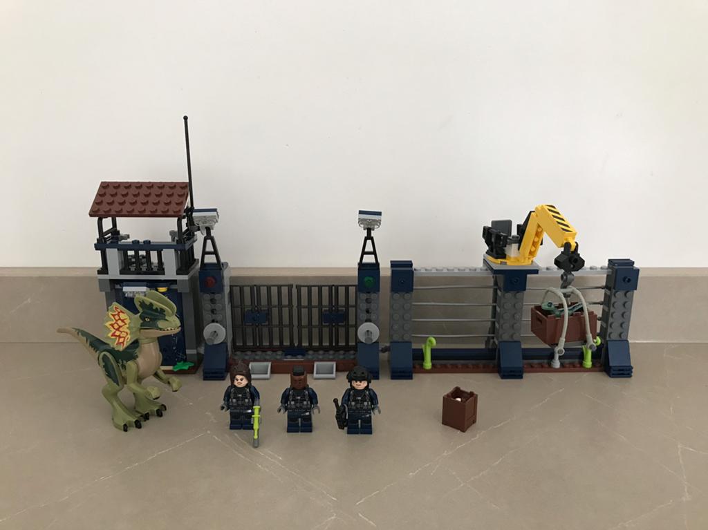 Lego jurassic world set 75931, Jurassic World, Lego, Ophalen of Verzenden, Zo goed als nieuw