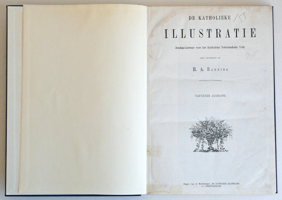De Katholieke Illustratie, vijftiende jaargang 1881/82, Boeken, Ophalen of Verzenden, Gelezen, Overige typen
