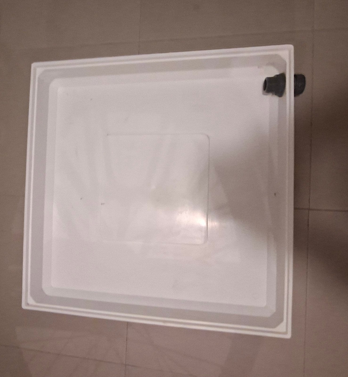 Wasmachine lekbak met afvoer aansluiting 70x70x10cm, Witgoed en Apparatuur, Wasmachines, Ophalen, Gebruikt, Minder dan 85 cm