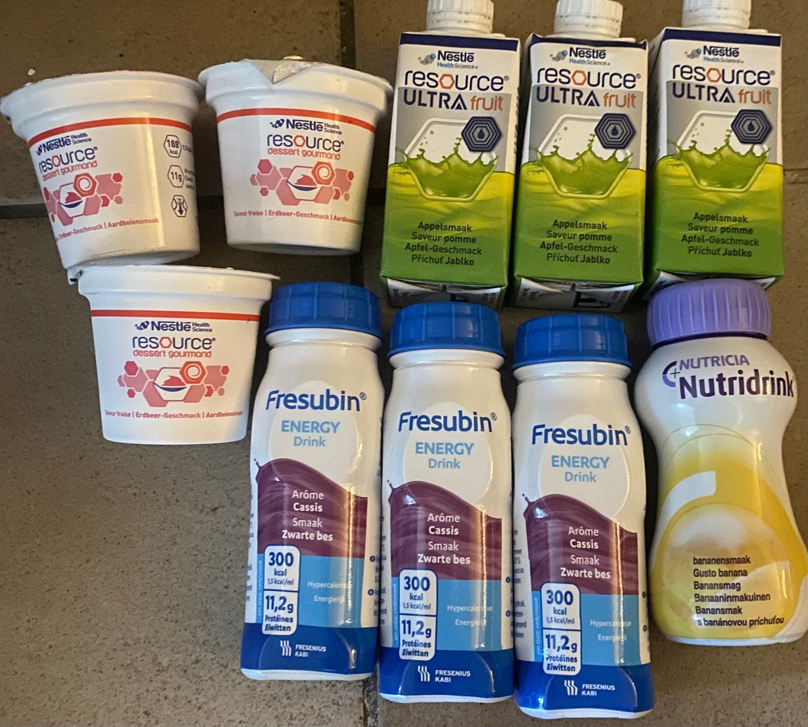 Nutricia Fresubin Nestlé bijvoeding, Ophalen of Verzenden