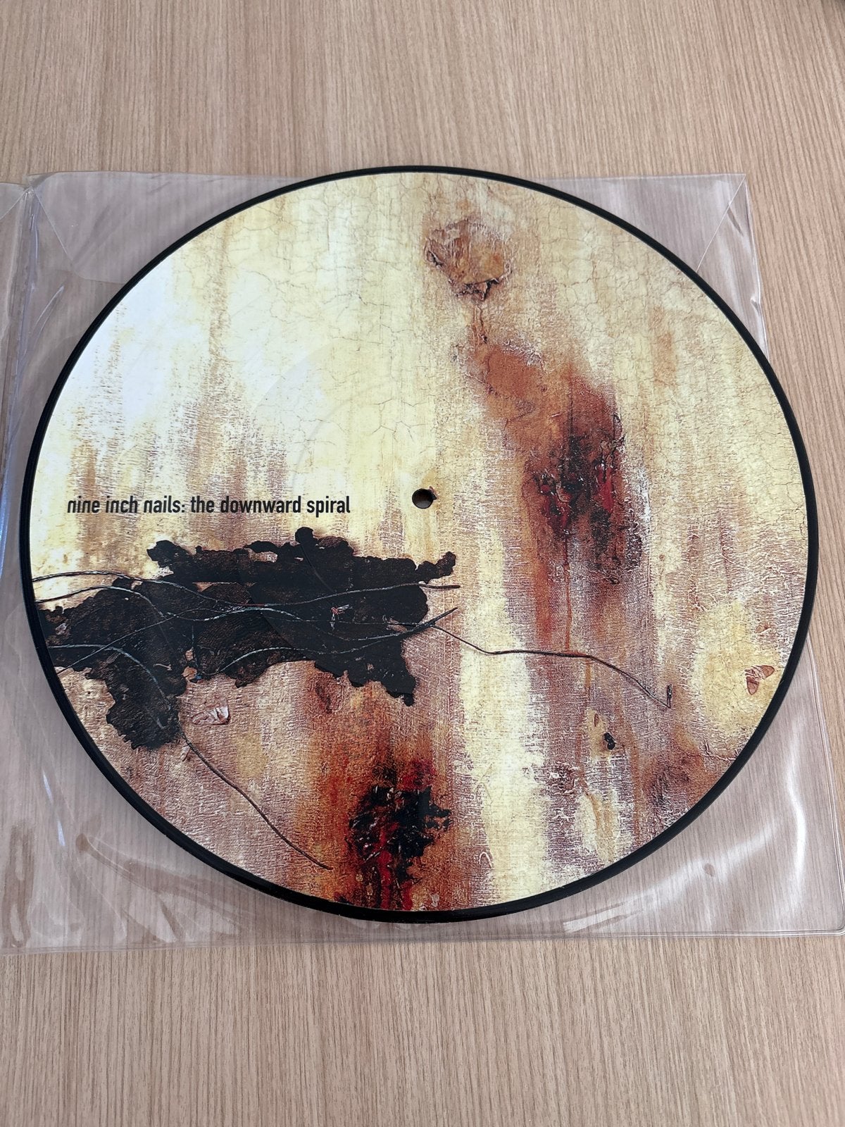 Nine Inch Nails: The Downward Spiral Picture Disc LP, Cd's en Dvd's, LP, Ophalen of Verzenden, Zo goed als nieuw, Picture disc