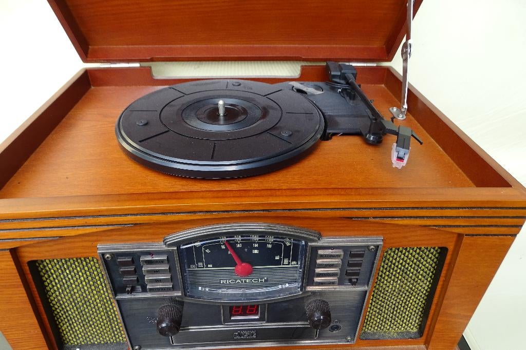 Ricatech radio/cd/platenspeler, Ophalen, Gebruikt, Platenspeler, Overige merken