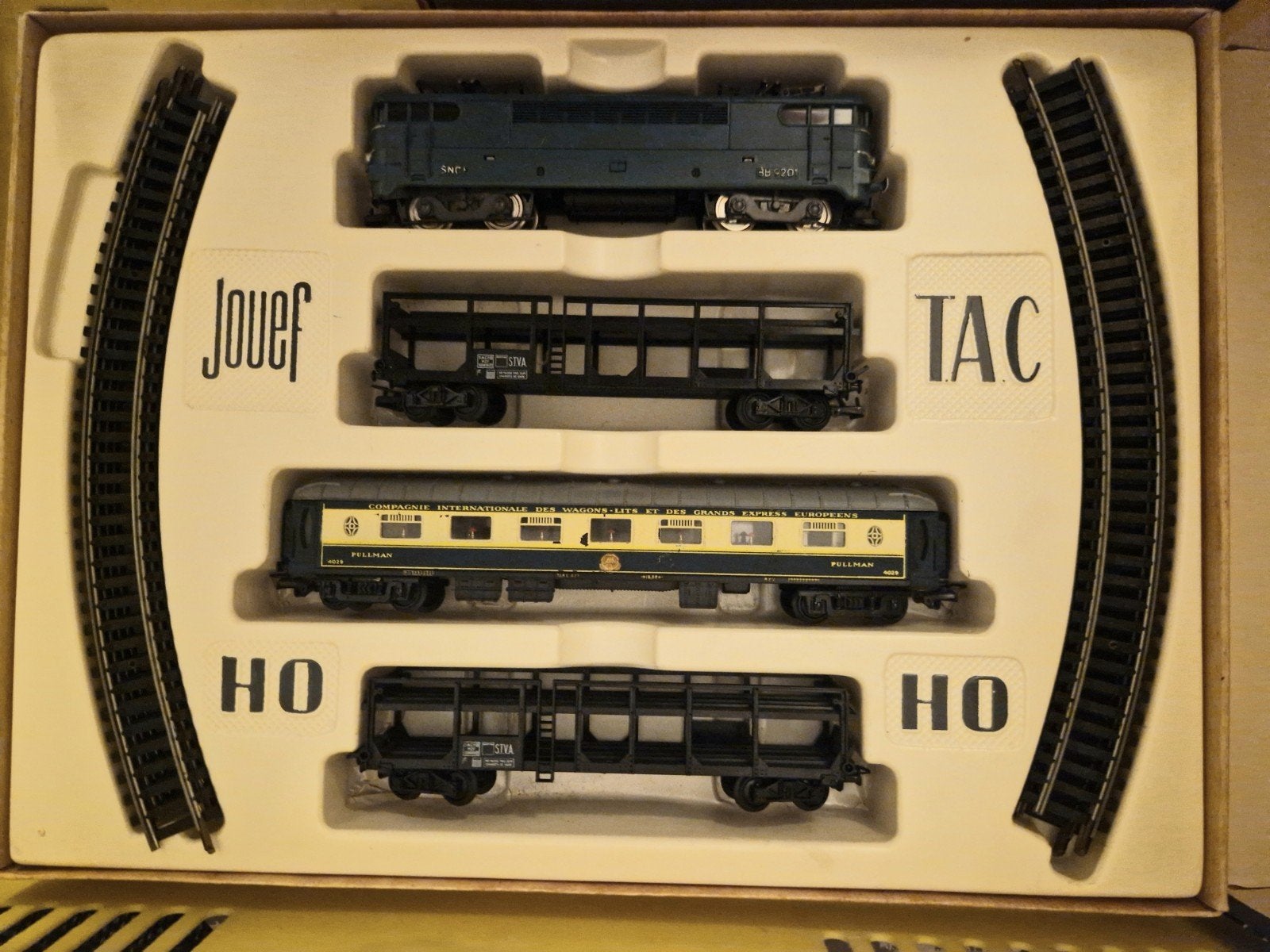 Jouef TAC Treinset HO - Vintage Modelspoor, Hobby en Vrije tijd, Gelijkstroom, Jouef, Ophalen of Verzenden, Analoog