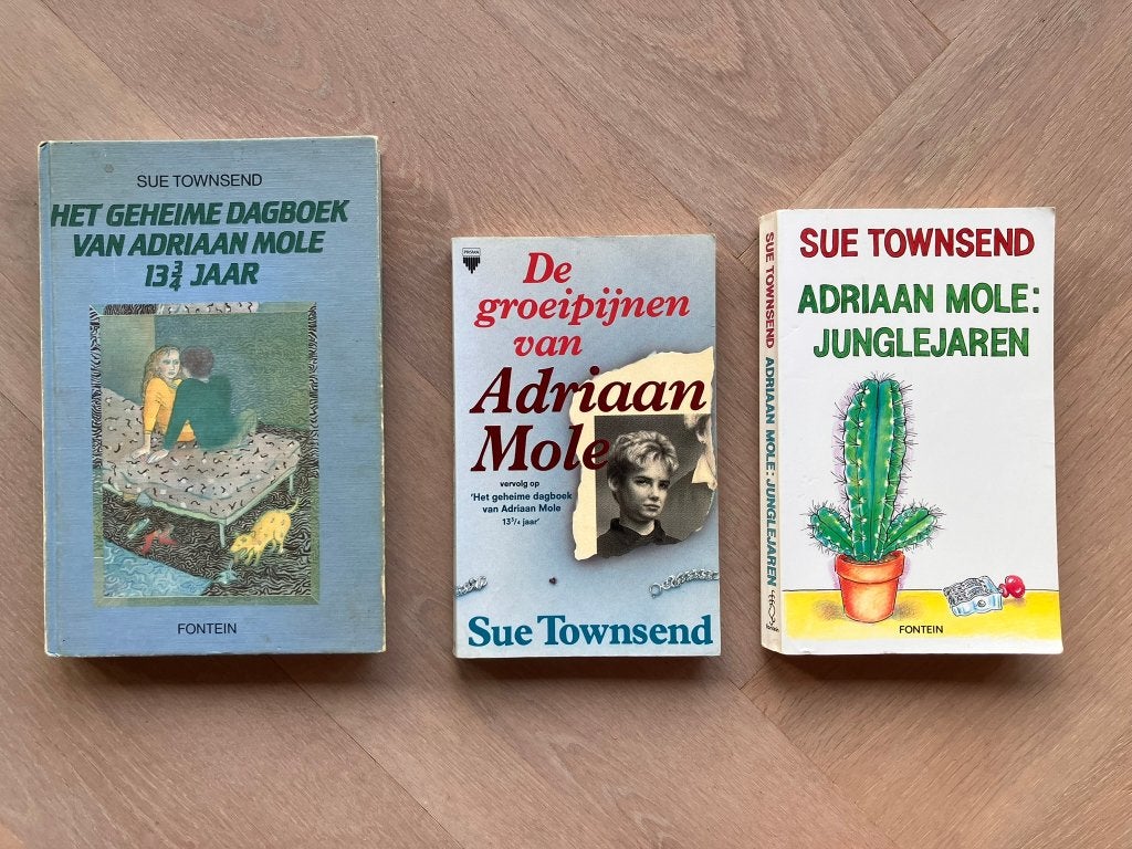 Adriaan Mole: Het Geheime Dagboek, Groeipijnen, Junglejaren, Boeken, Ophalen of Verzenden, Gelezen, Populaire fictie