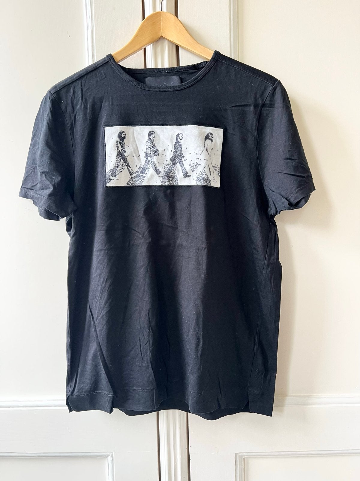 Limitato x Craig Alan T-shirt Beatles Abbey Road, maat M, Ophalen of Verzenden, Zo goed als nieuw, Maat 48/50 (M), Zwart